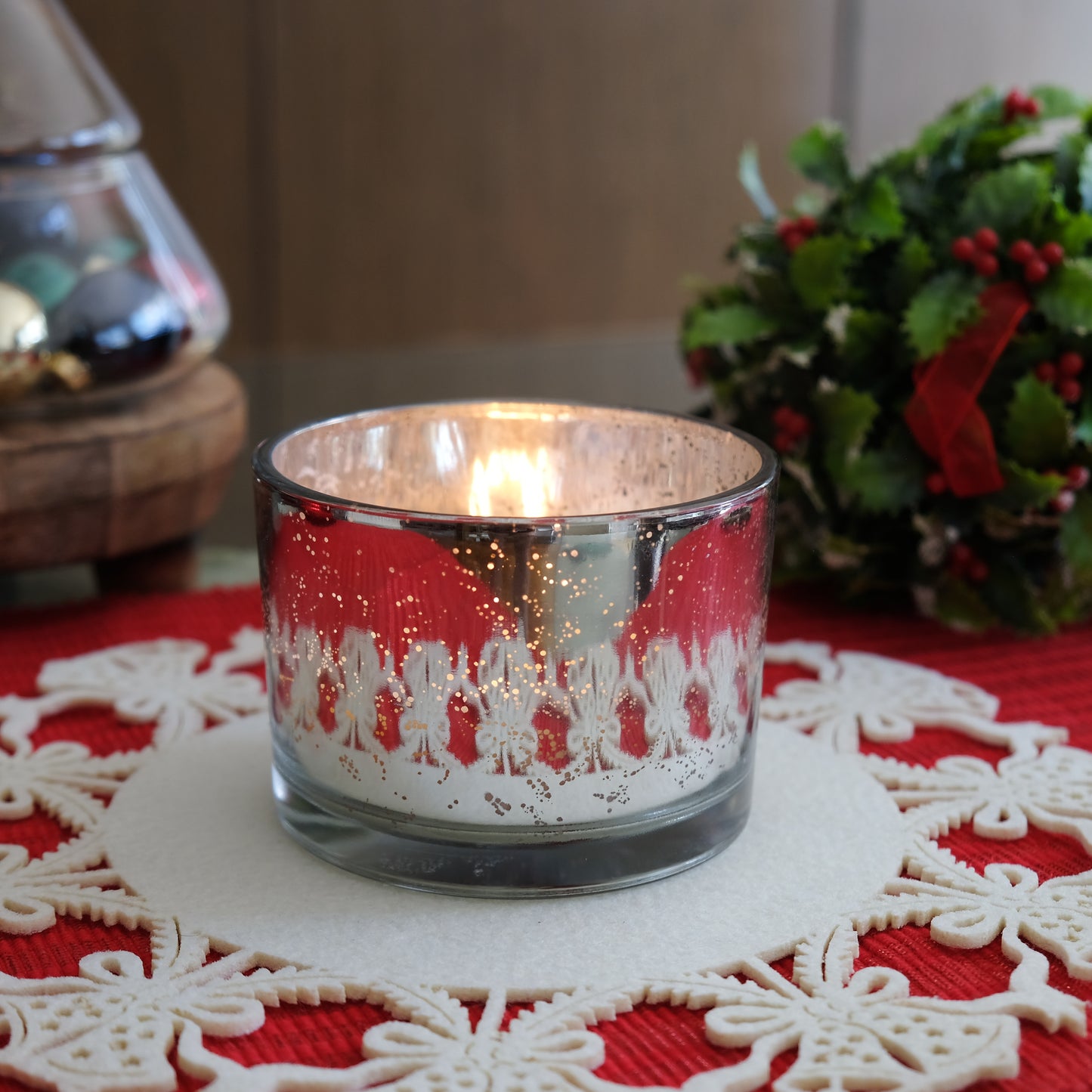 Silver Candy Cane
