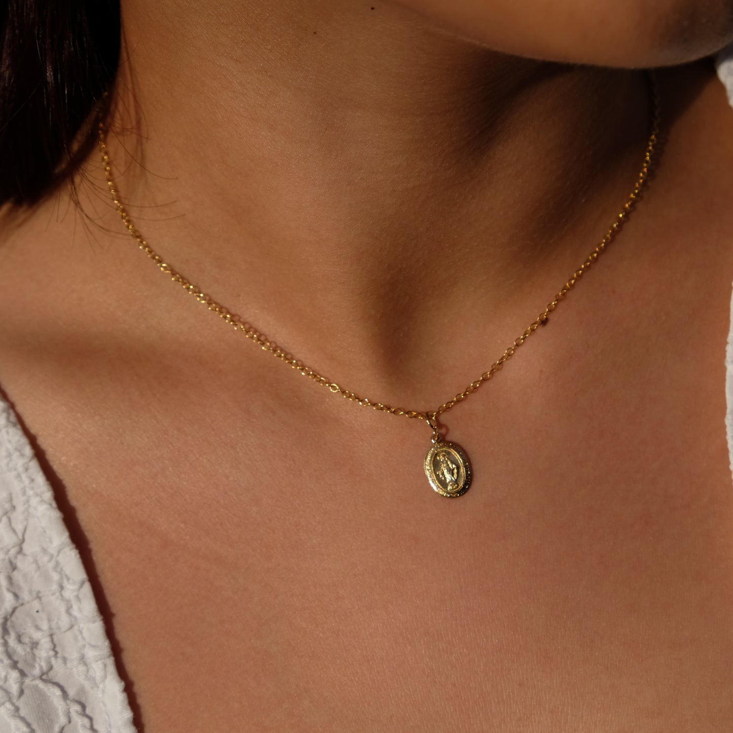 Virgin Mary Necklace