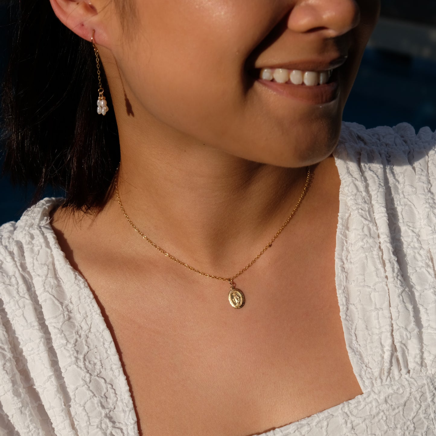 Virgin Mary Necklace