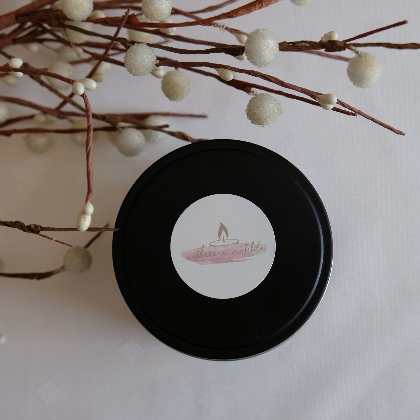 Yin and Yang Candle Tins