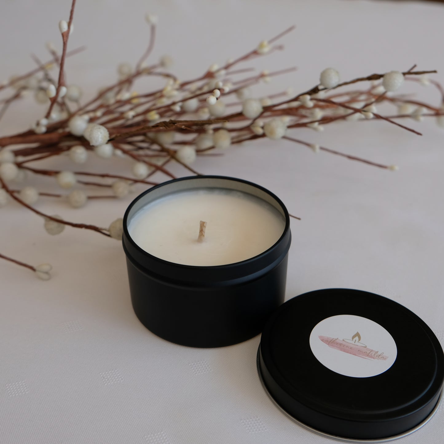 Yin and Yang Candle Tins