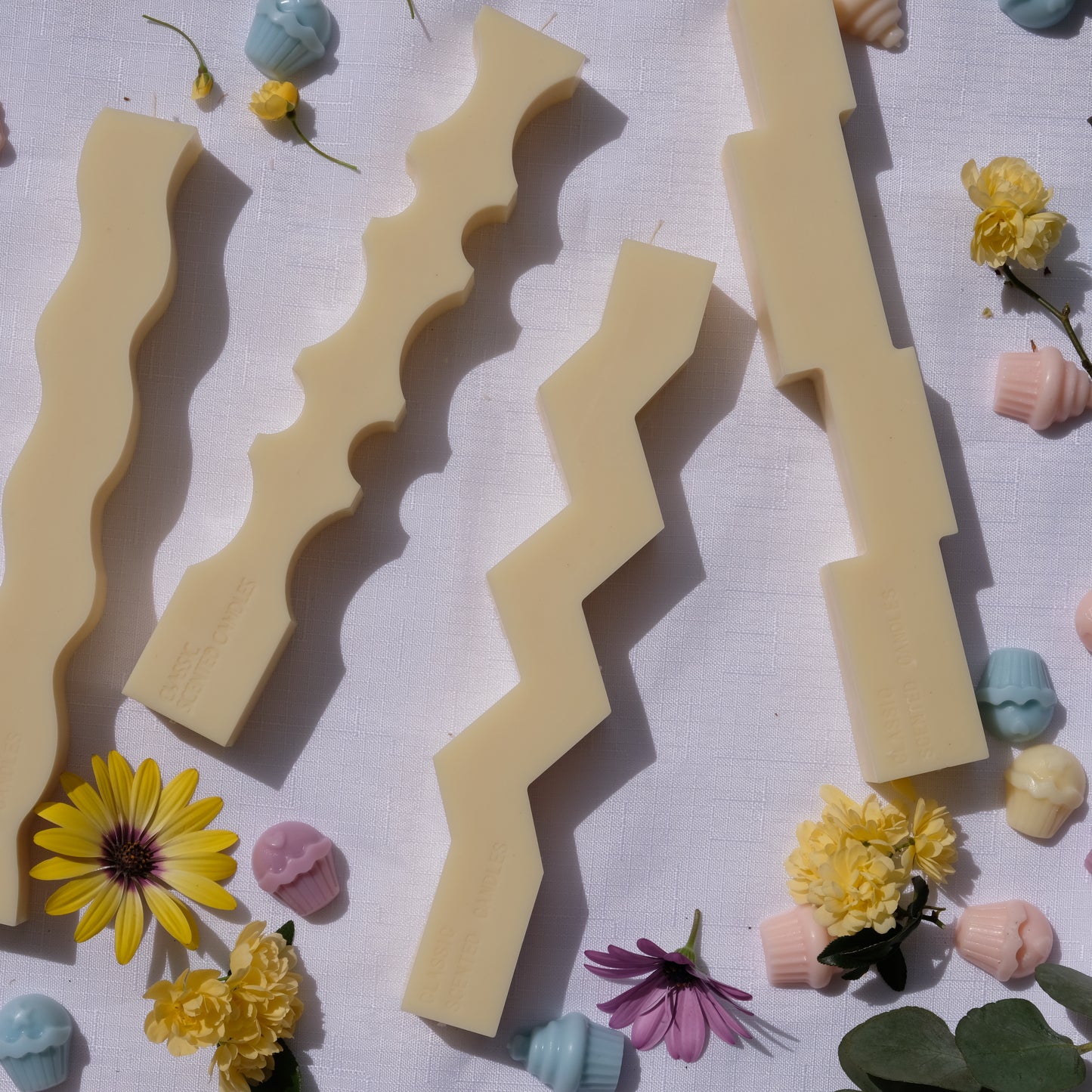 Pastel Yellow Pillars