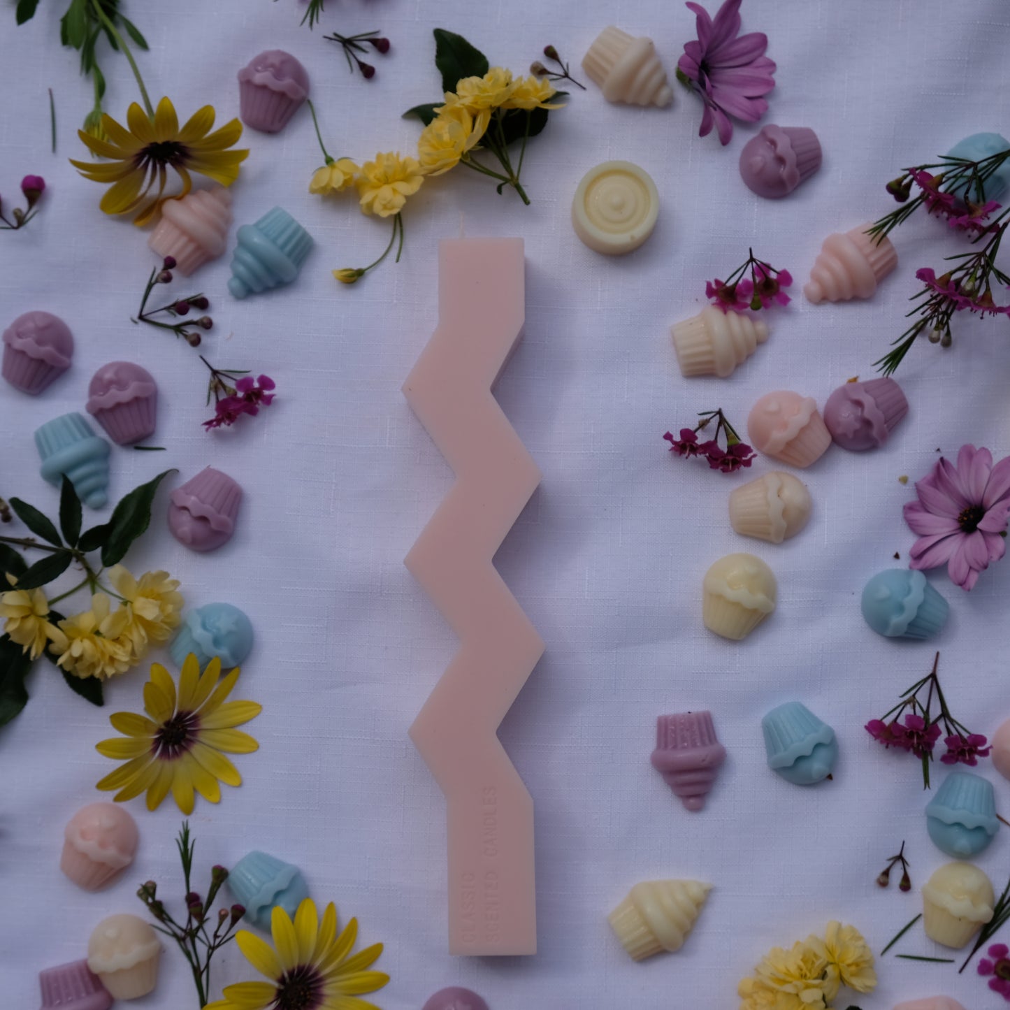 Pastel Pink Pillars