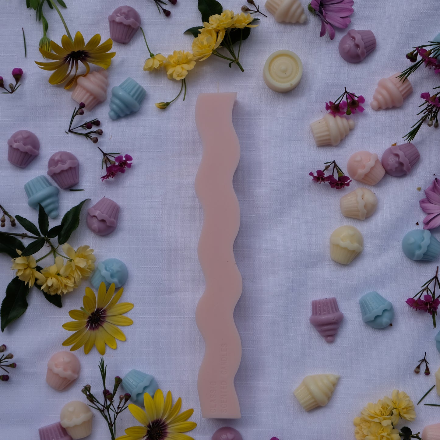 Pastel Pink Pillars