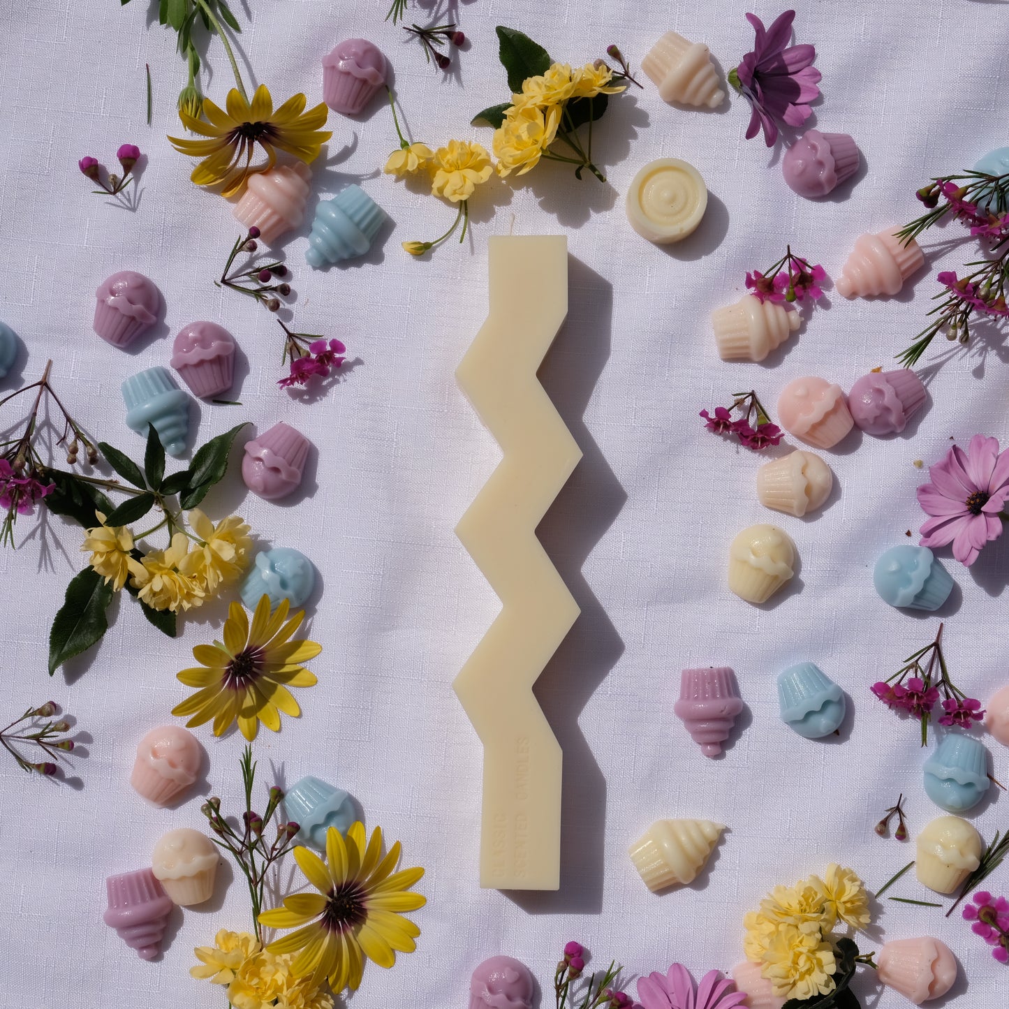 Pastel Yellow Pillars