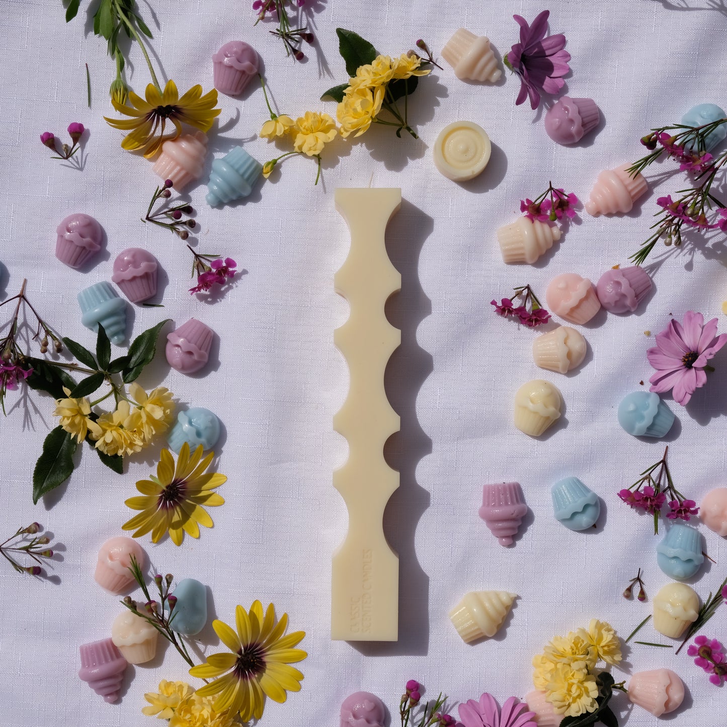 Pastel Yellow Pillars