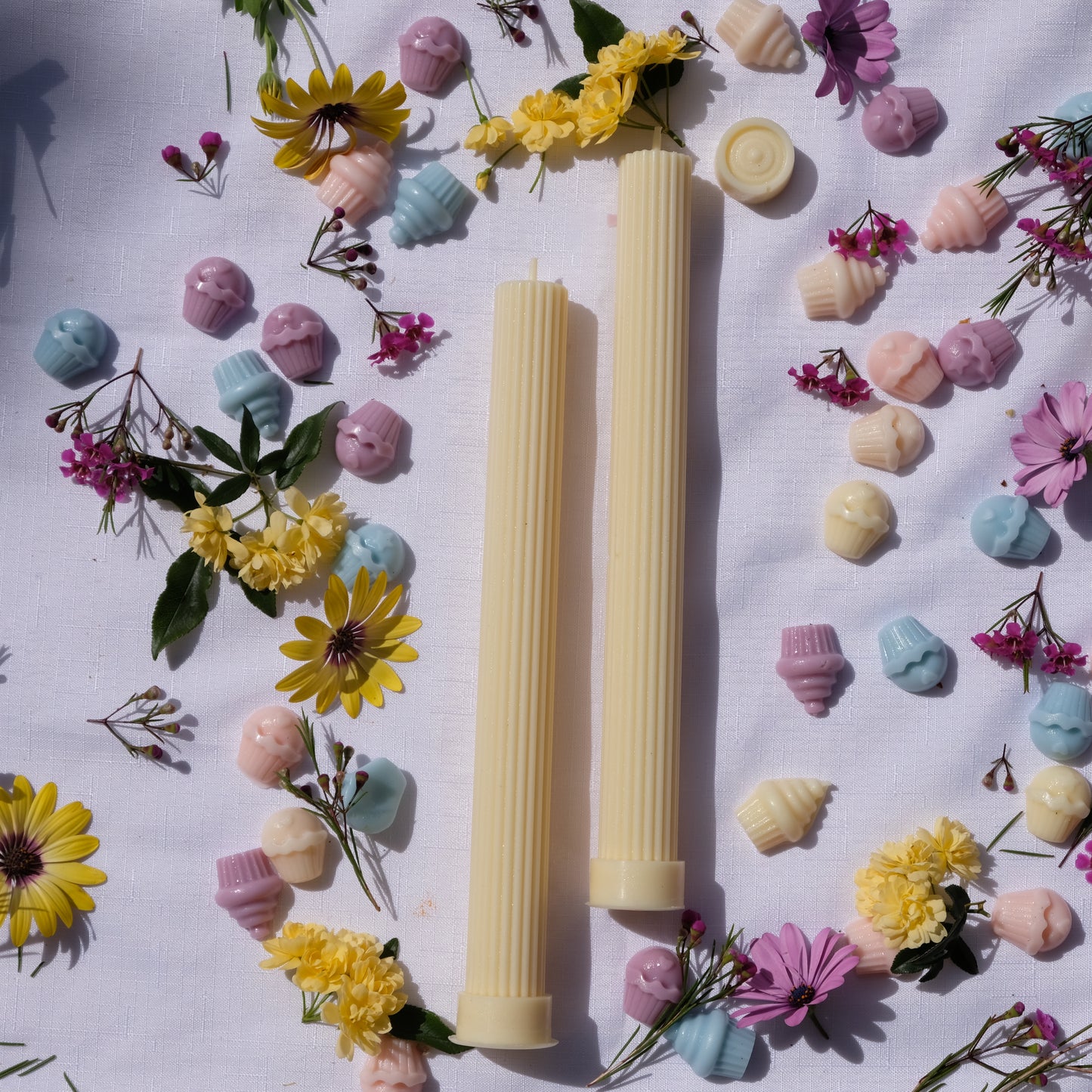 Pastel Dinner Pillars