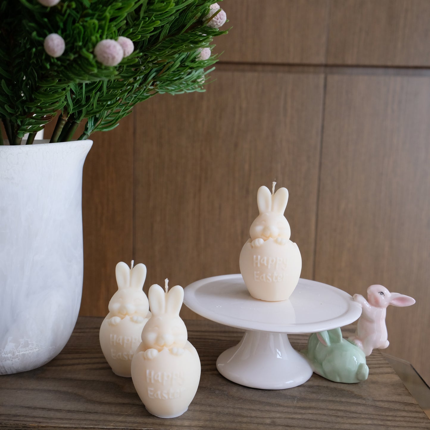Easter Bunny Egg Candle