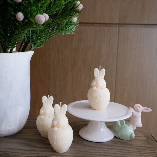 Easter Bunny Egg Candle
