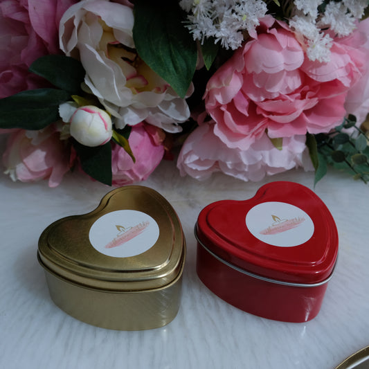 Love Heart Valentine's Tin Set