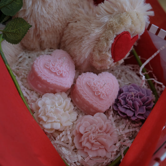 Medium Teddy Valentine Hamper