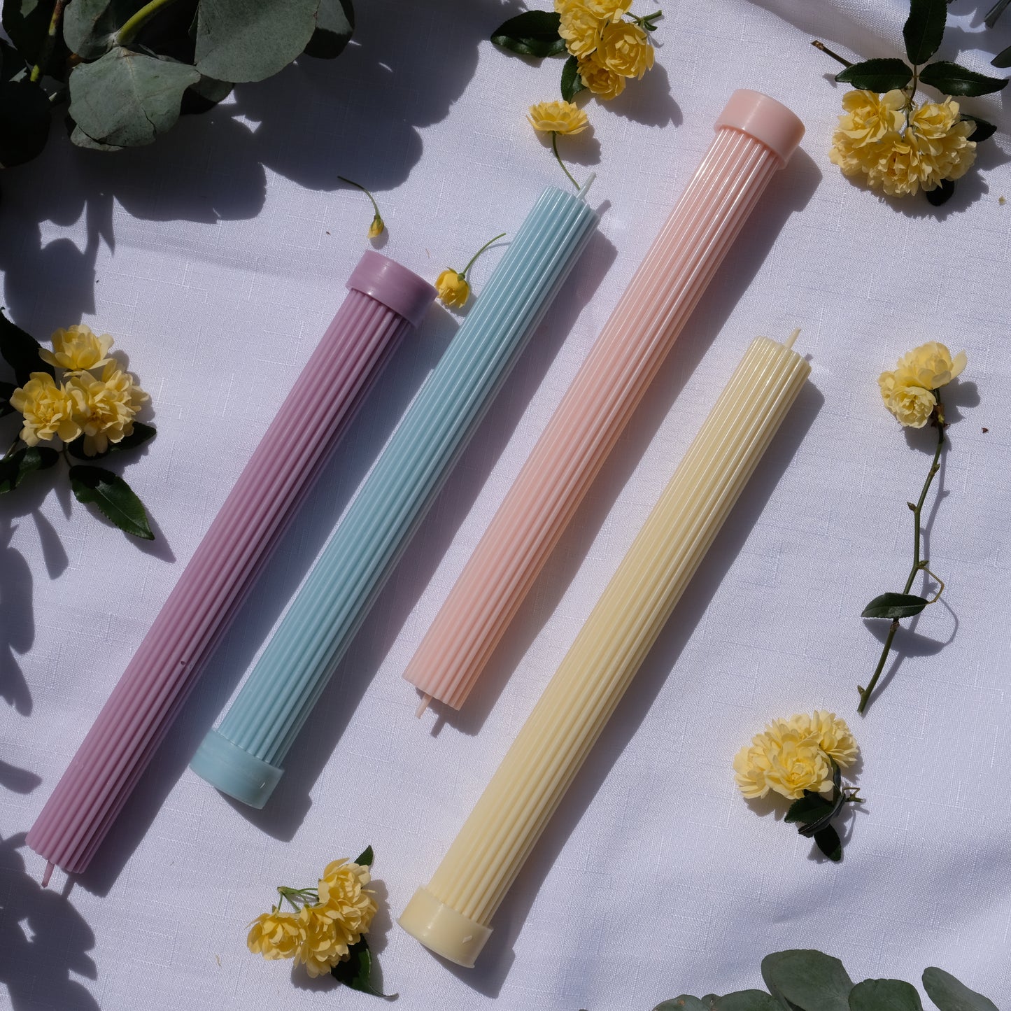 Pastel Dinner Pillars